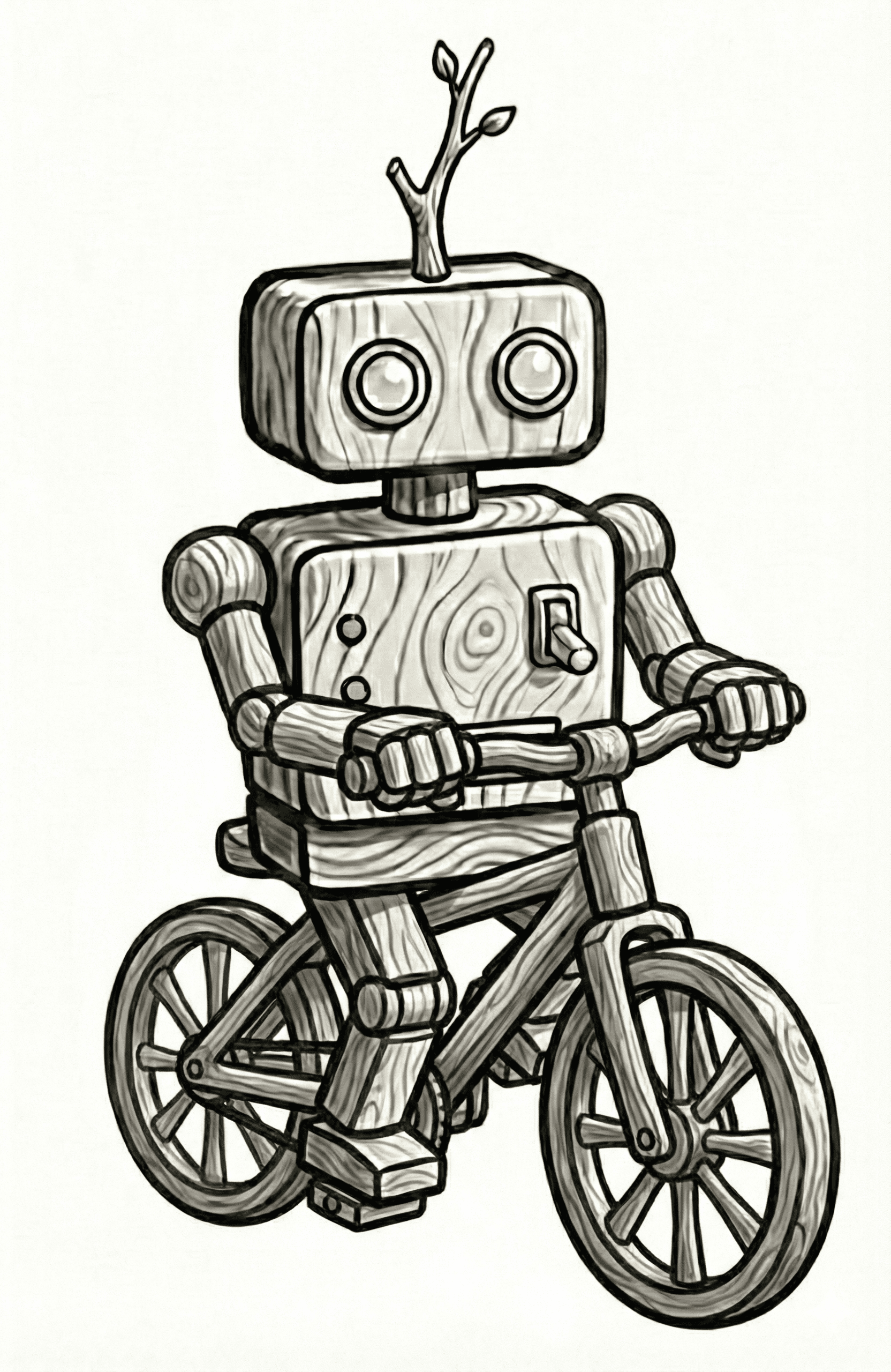 Robot on Bike